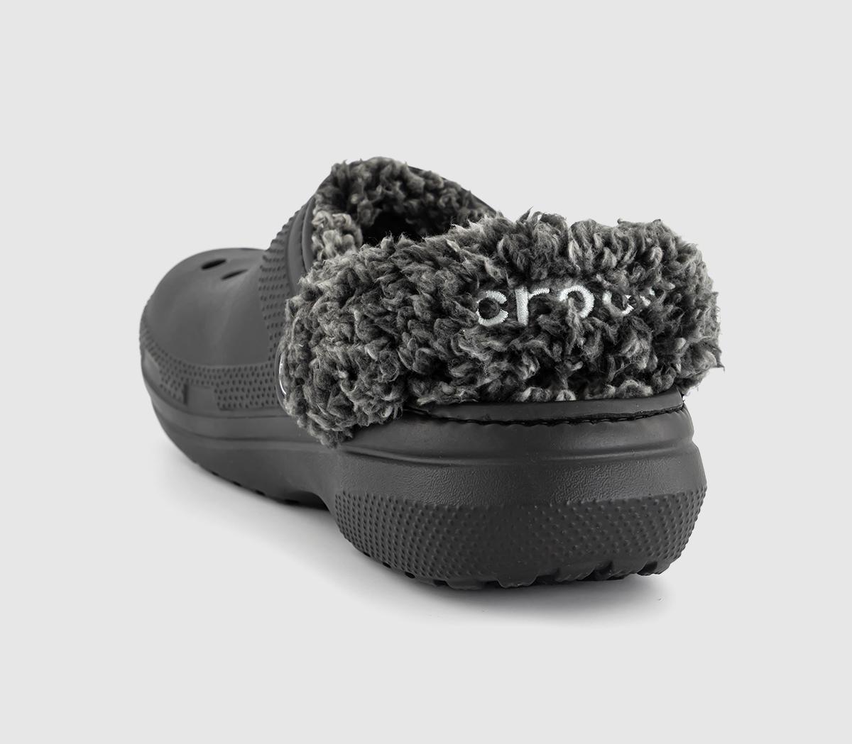 CrocsClassic Fleece Lined ClogsBlack