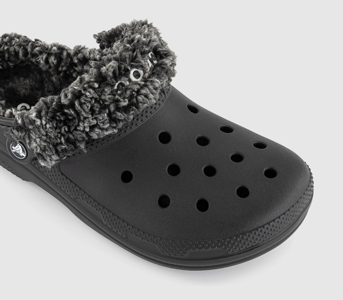 CrocsClassic Fleece Lined ClogsBlack