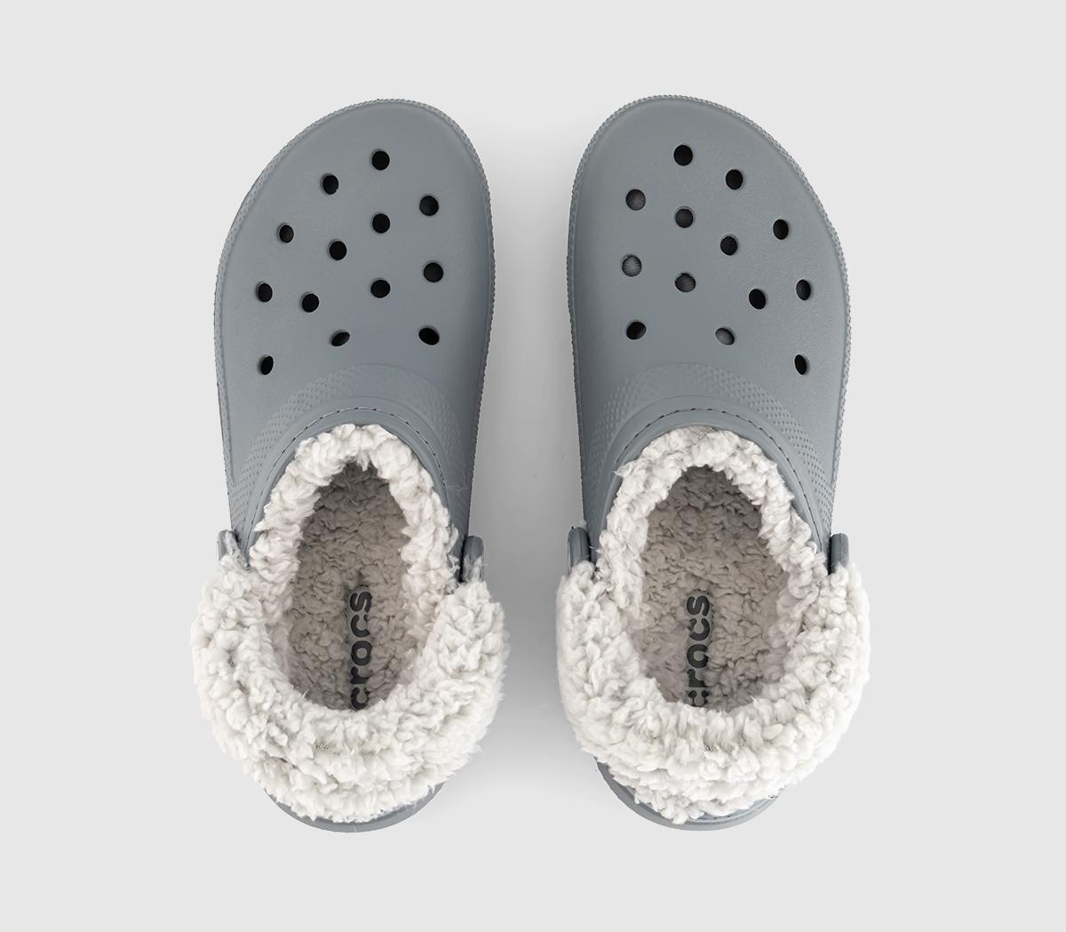 CrocsClassic Fleece Lined ClogsConcrete