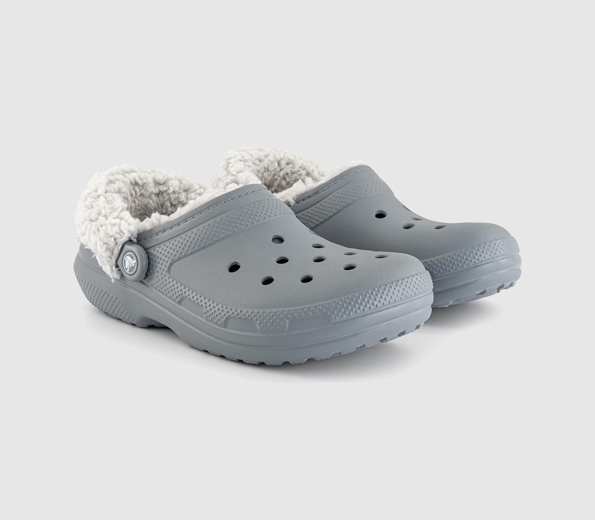 CrocsClassic Fleece Lined ClogsConcrete