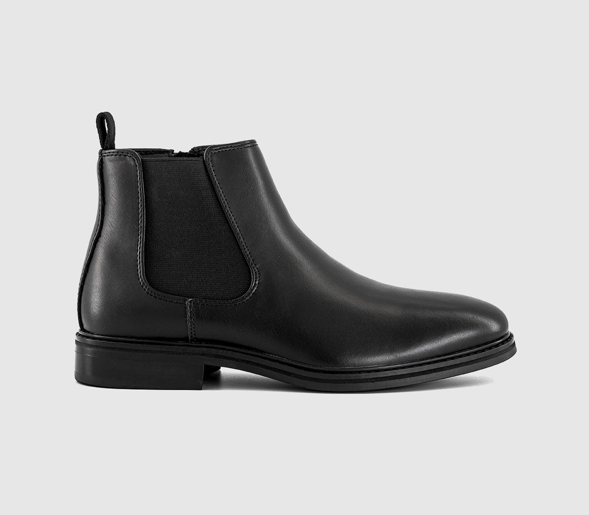 OFFICEBraxton Inside Zip Smart Chelsea BootsBlack