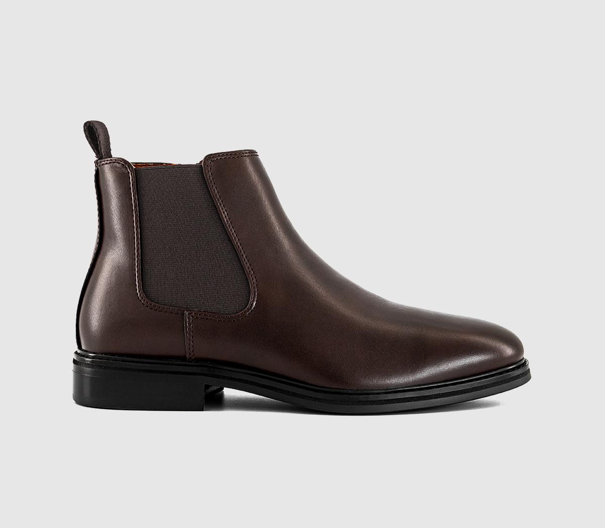 OFFICEBraxton Inside Zip Smart Chelsea BootsBrown