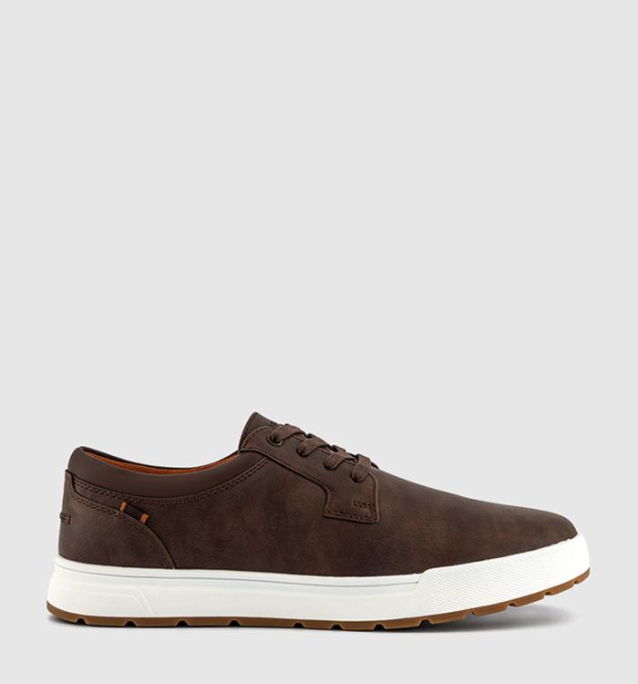 OFFICE Cordell Casual Lace Up Shoes Brown