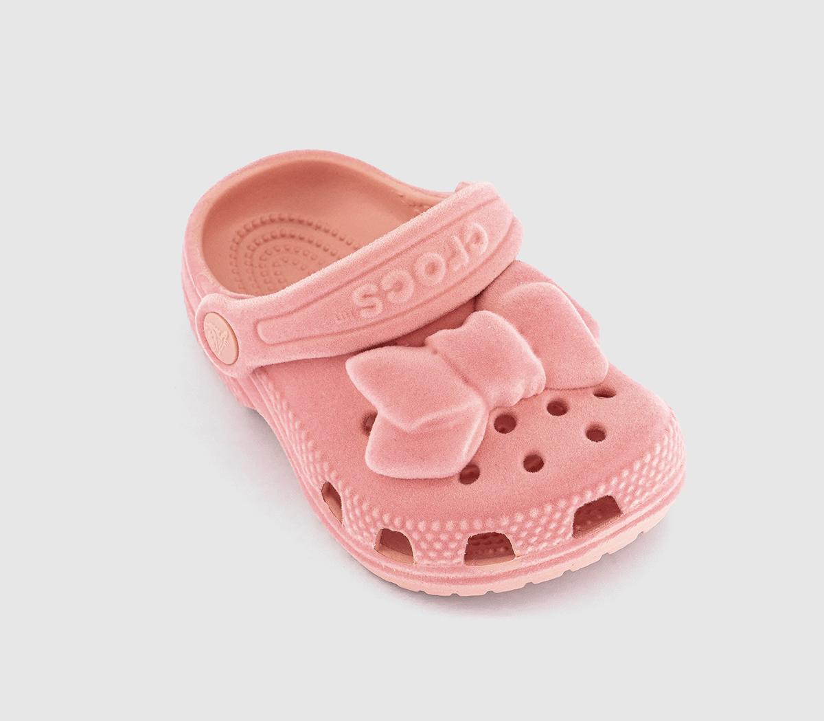 CrocsCrocs Little Velvet BabiesPowder Pink Bow