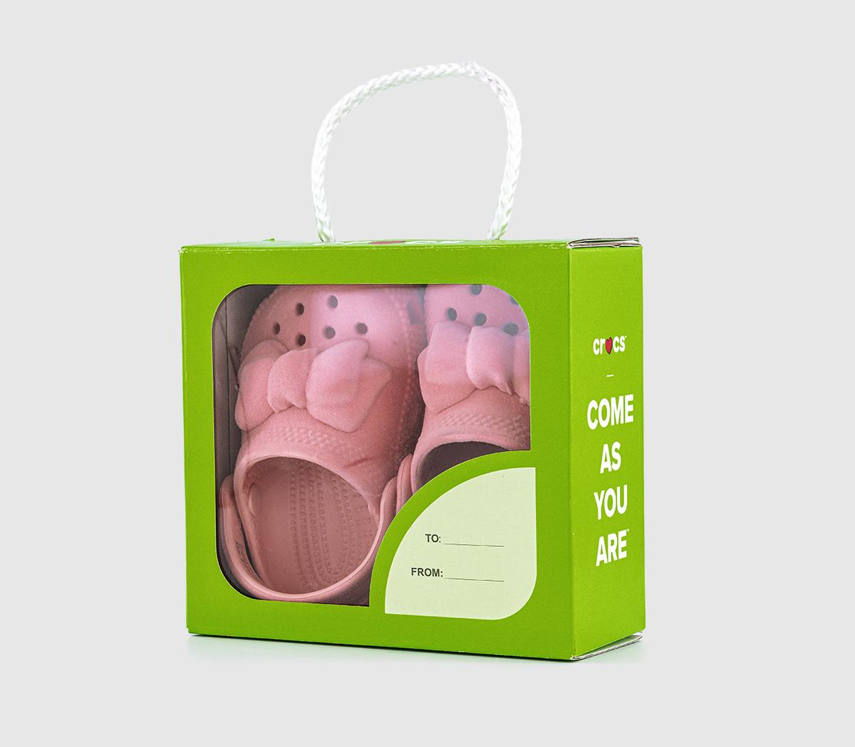 CrocsCrocs Little Velvet BabiesPowder Pink Bow