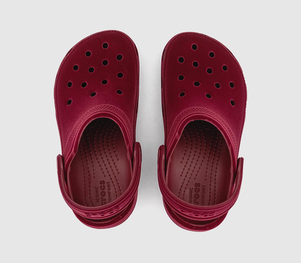 CrocsClassic Velvet Clog KidsBeetroot