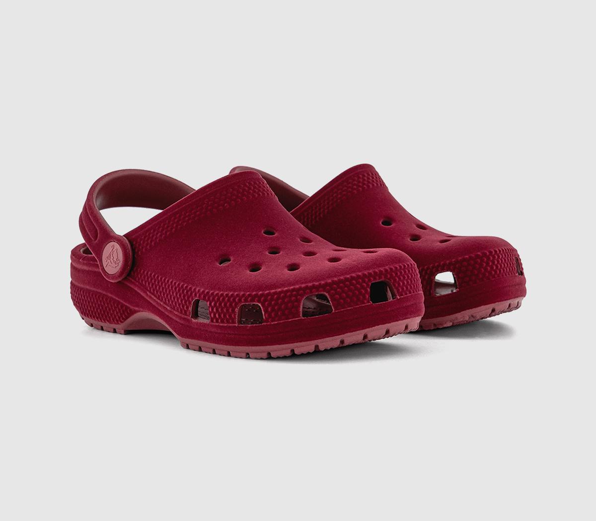 CrocsClassic Velvet Clog KidsBeetroot
