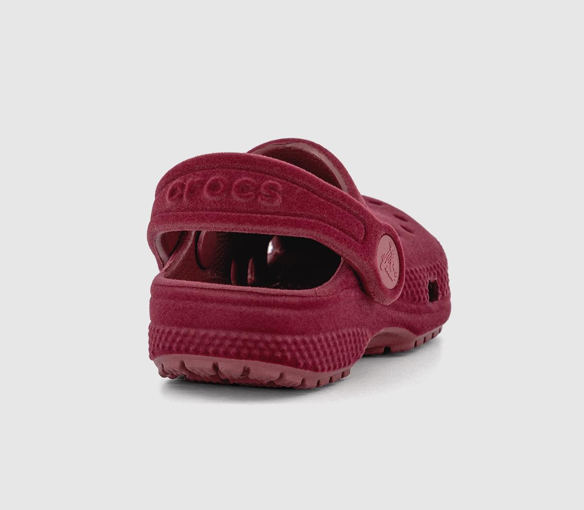 CrocsClassic Velvet Clogs ToddlerBeetroot