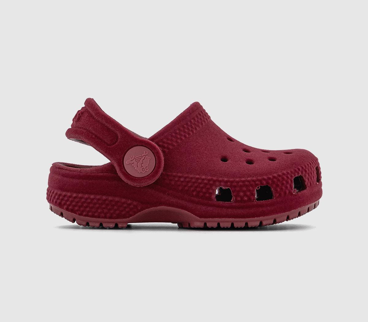CrocsClassic Velvet Clogs ToddlerBeetroot