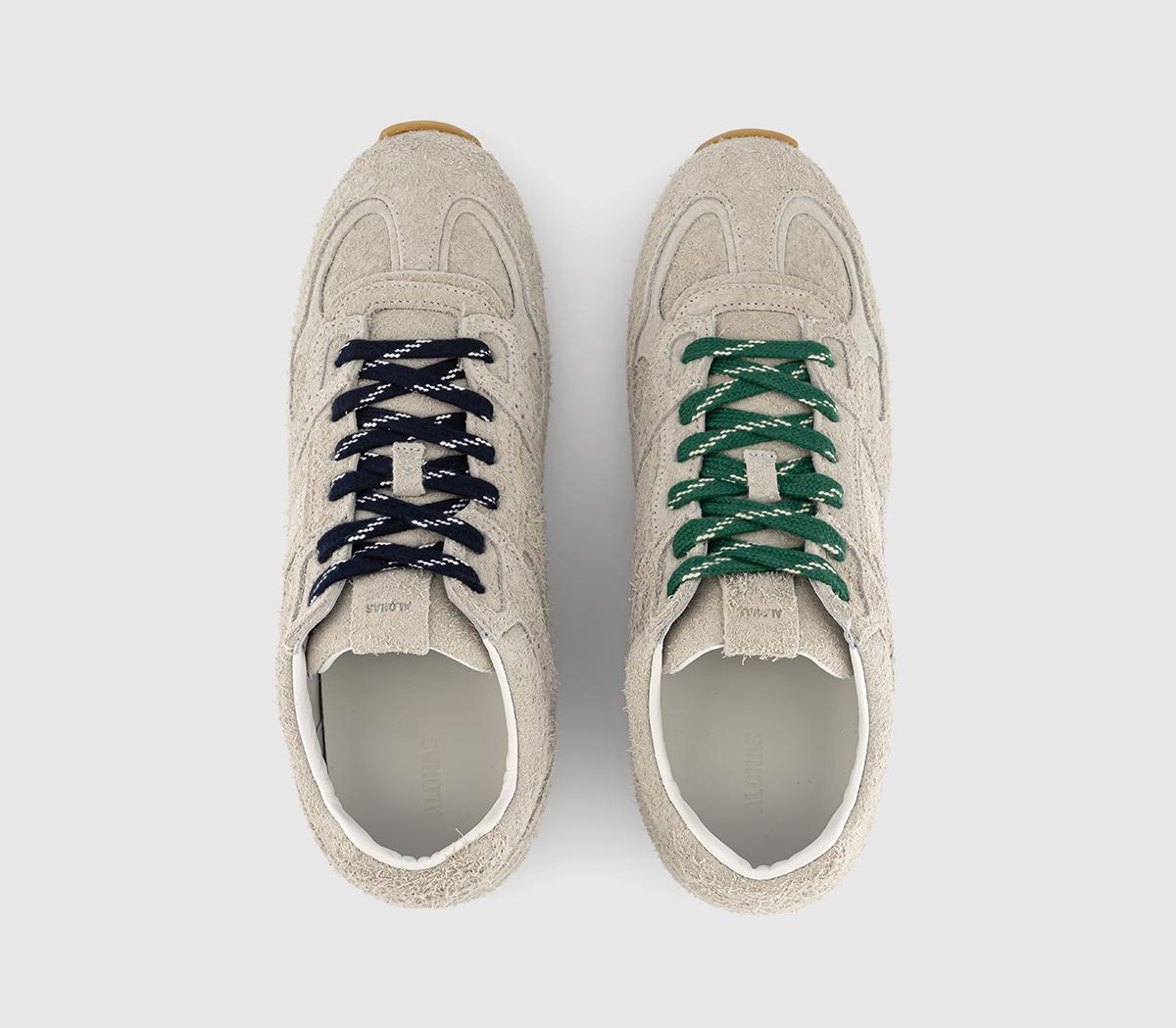 ALOHASTb.56 SneakersFuzzy Light Grey Suede