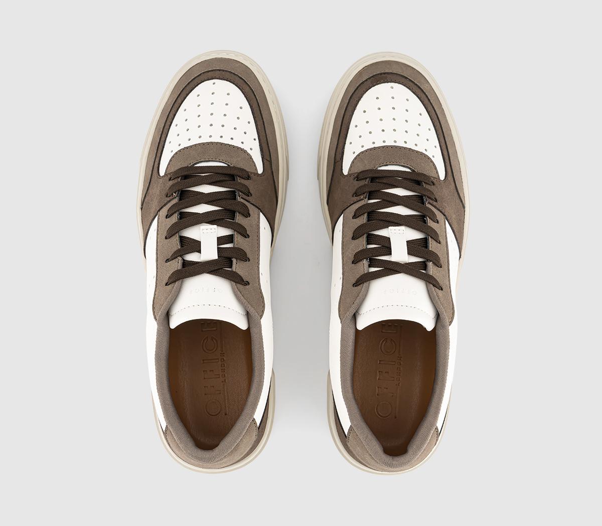 OFFICECamden Skate TrainersWhite Mix