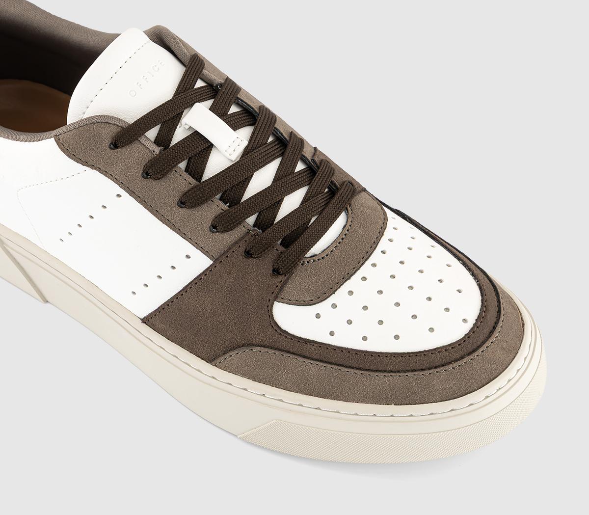 OFFICECamden Skate TrainersWhite Mix