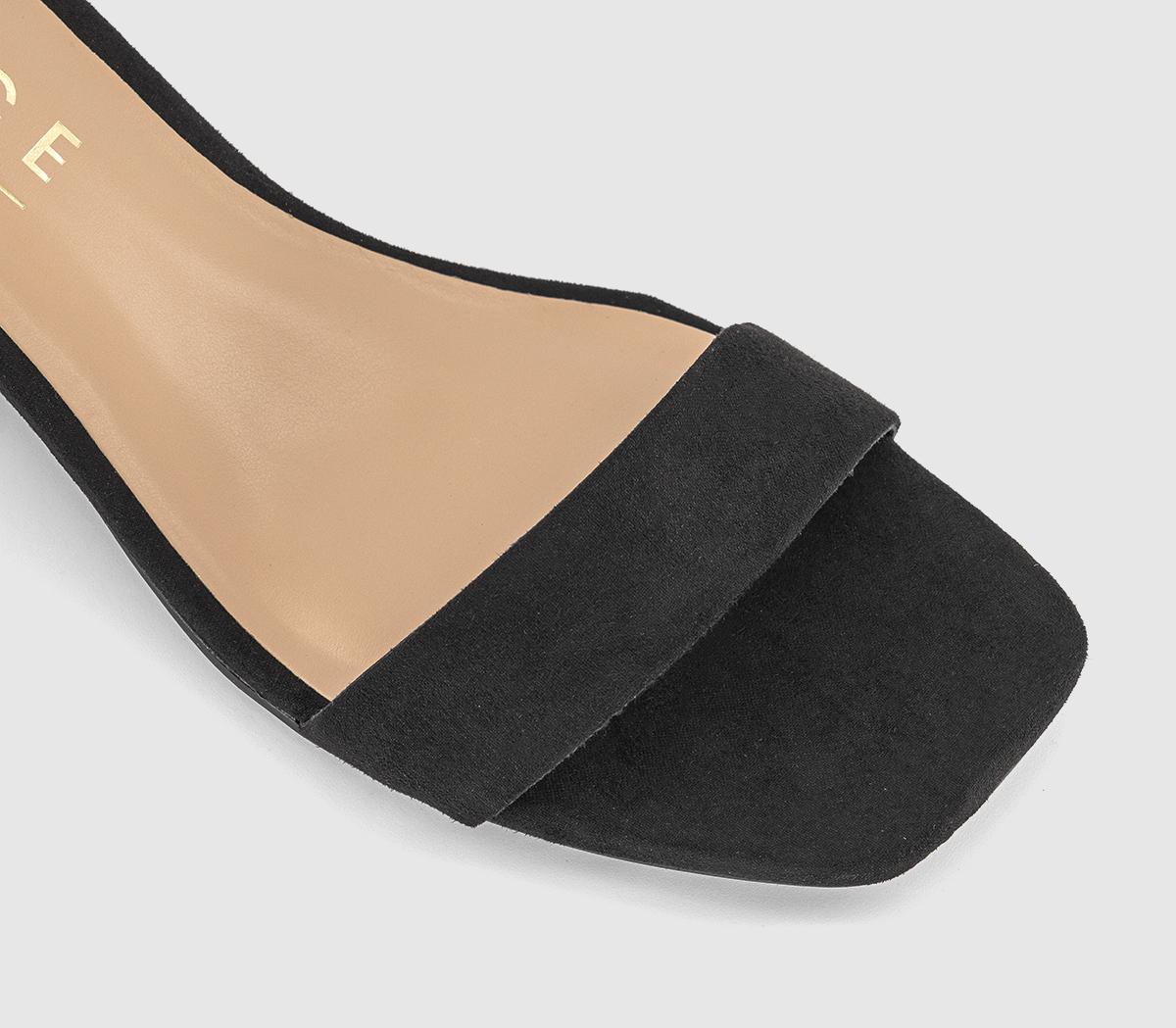 OFFICEMakaya Two Part Block Heel SandalsBlack
