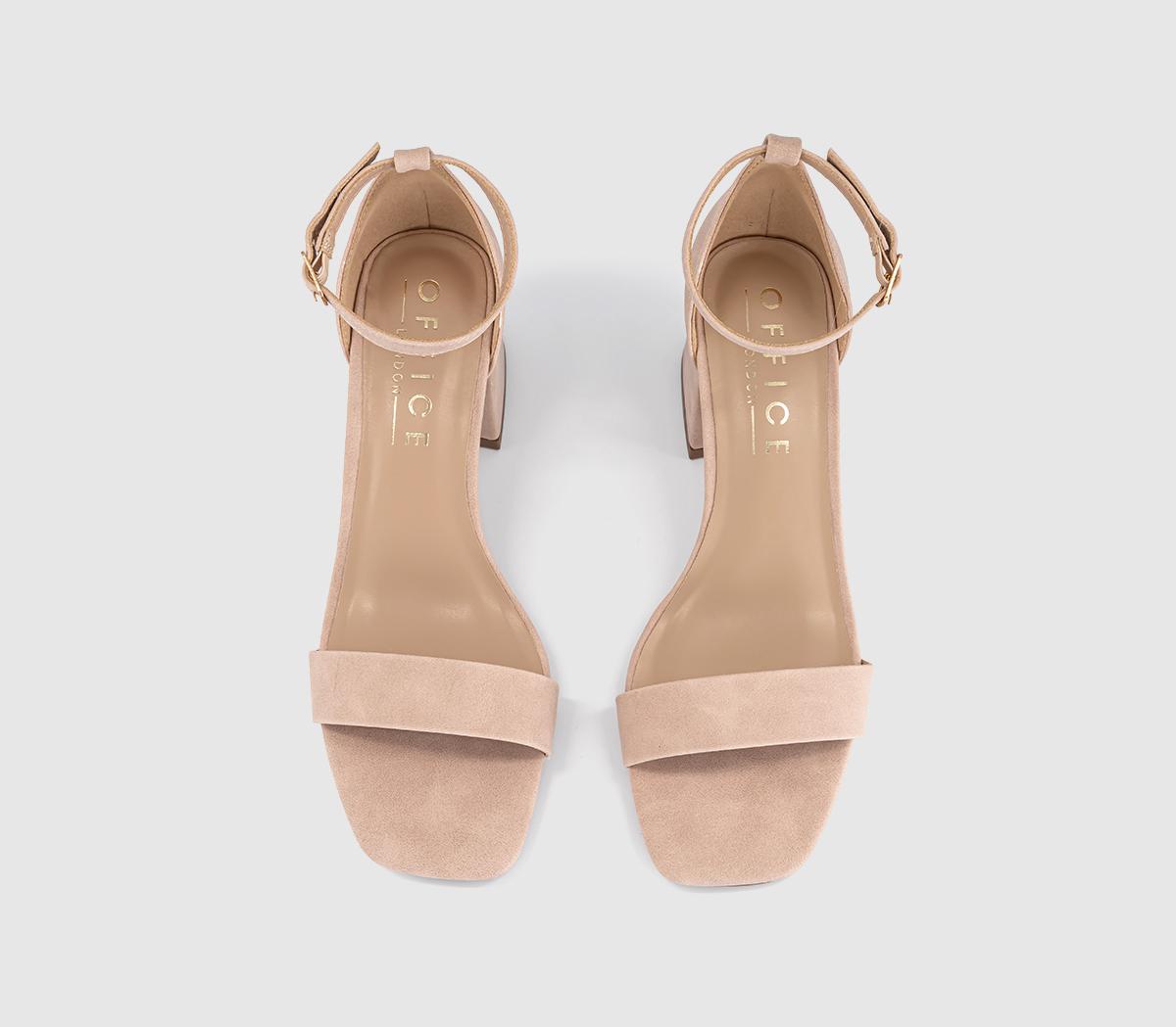 OFFICEMakaya  Two Part Block Heel SandalsBlush