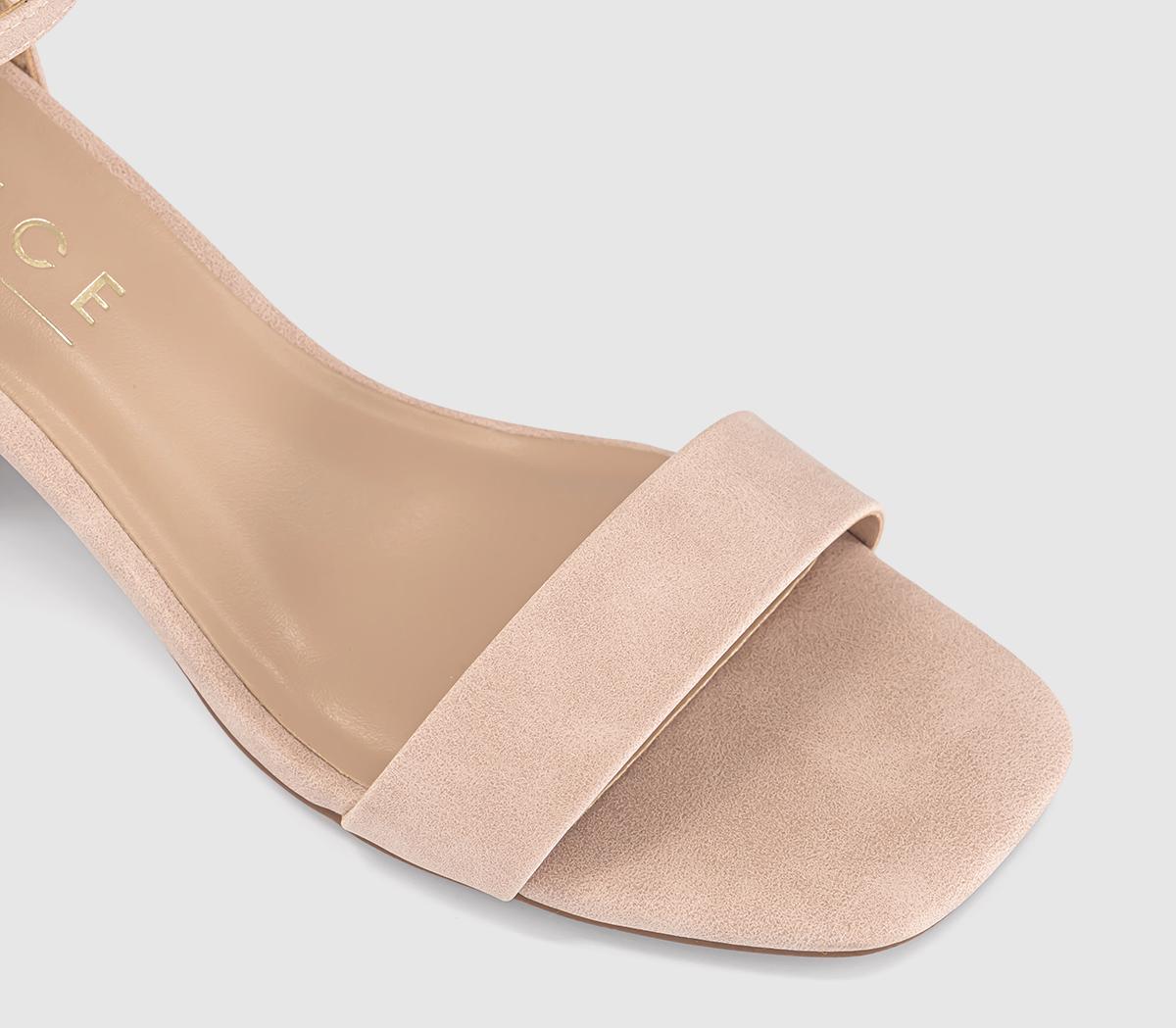 OFFICEMakaya  Two Part Block Heel SandalsBlush