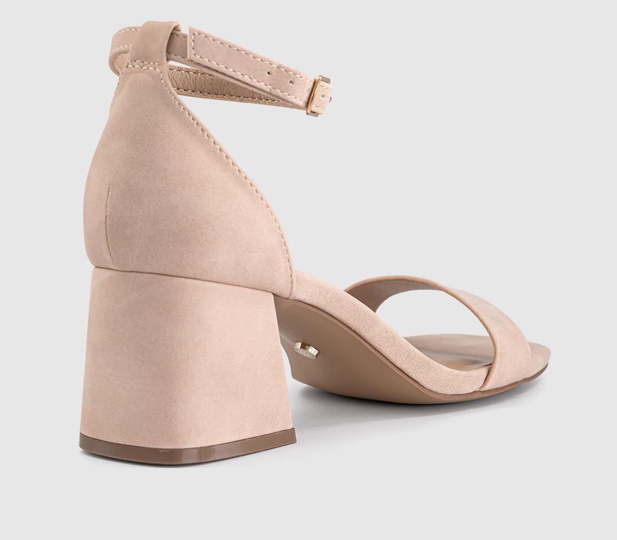 OFFICEMakaya  Two Part Block Heel SandalsBlush