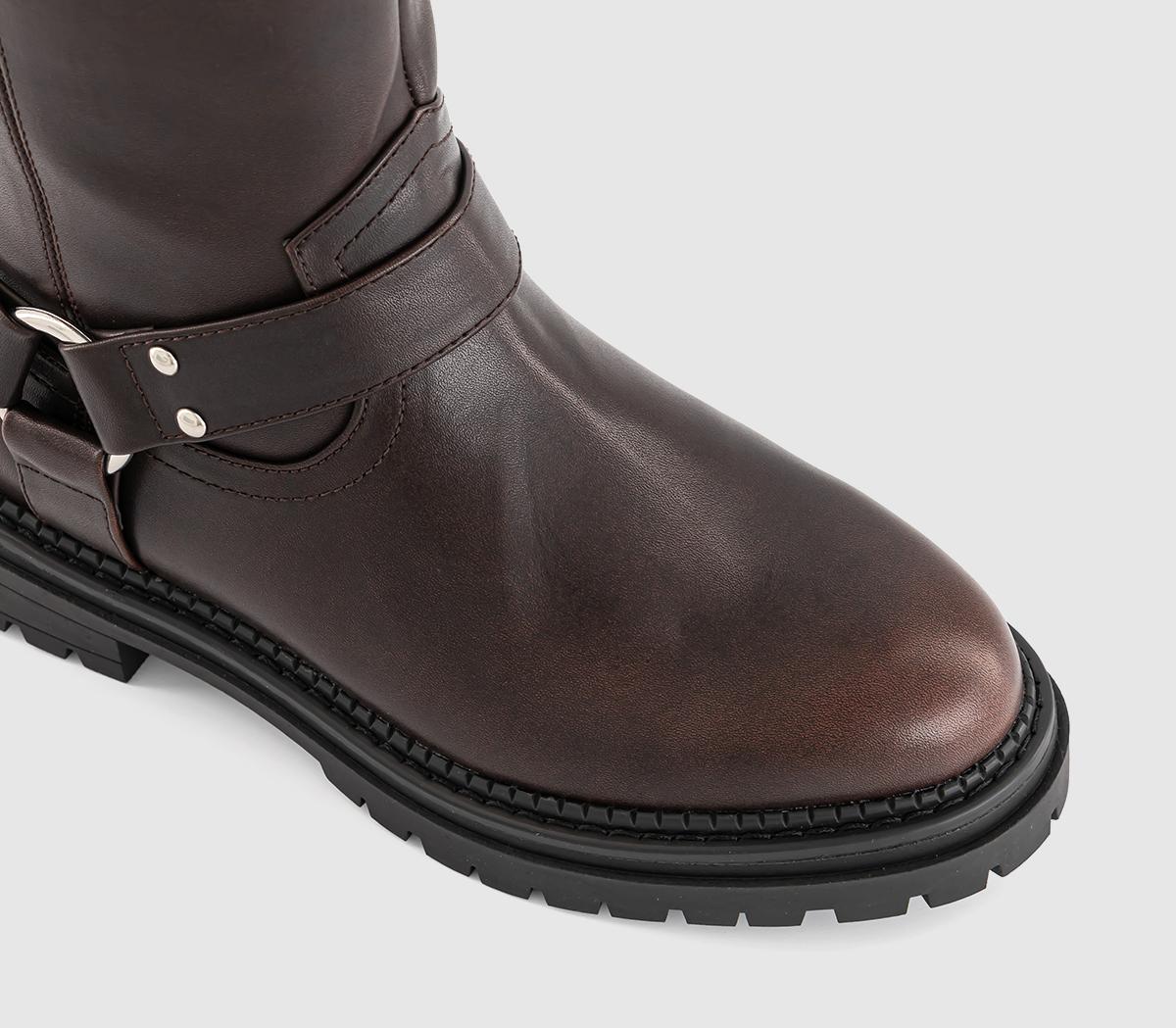 OFFICEKady Biker BootsBrown