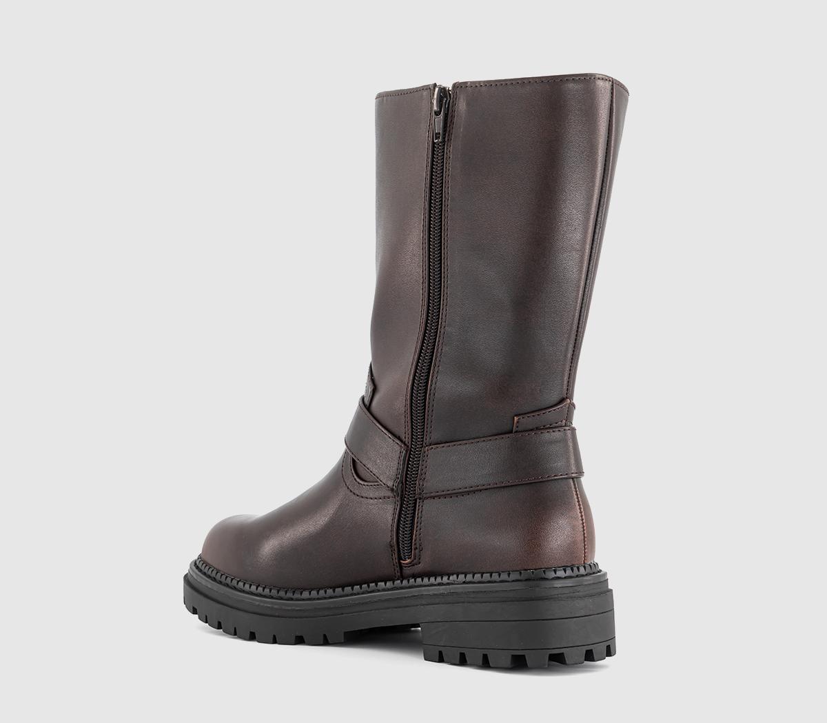 OFFICEKady Biker BootsBrown