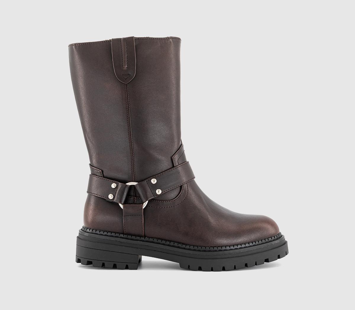 OFFICEKady Biker BootsBrown