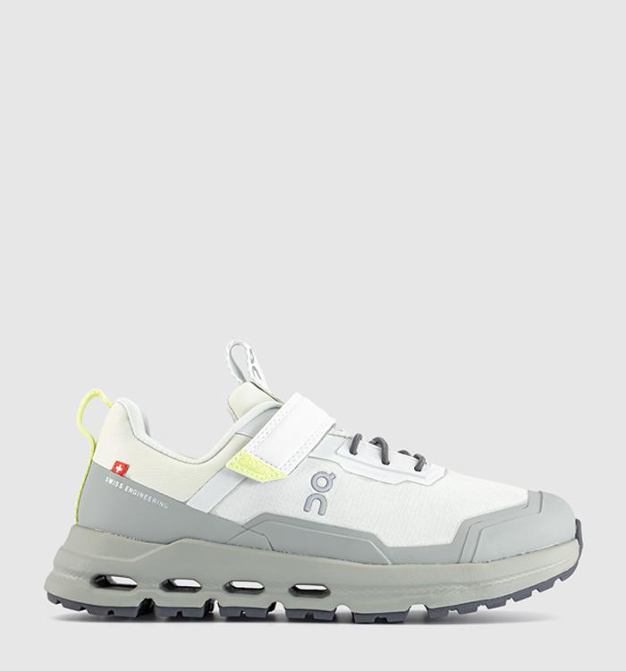 ON Cloudhero Waterproof Youth Trainers Iceberg Limelight