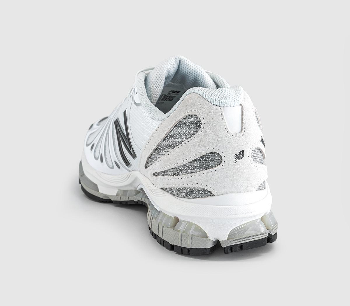 New BalanceAbzorb 1890 TrainersWhite Silver Metallic Black