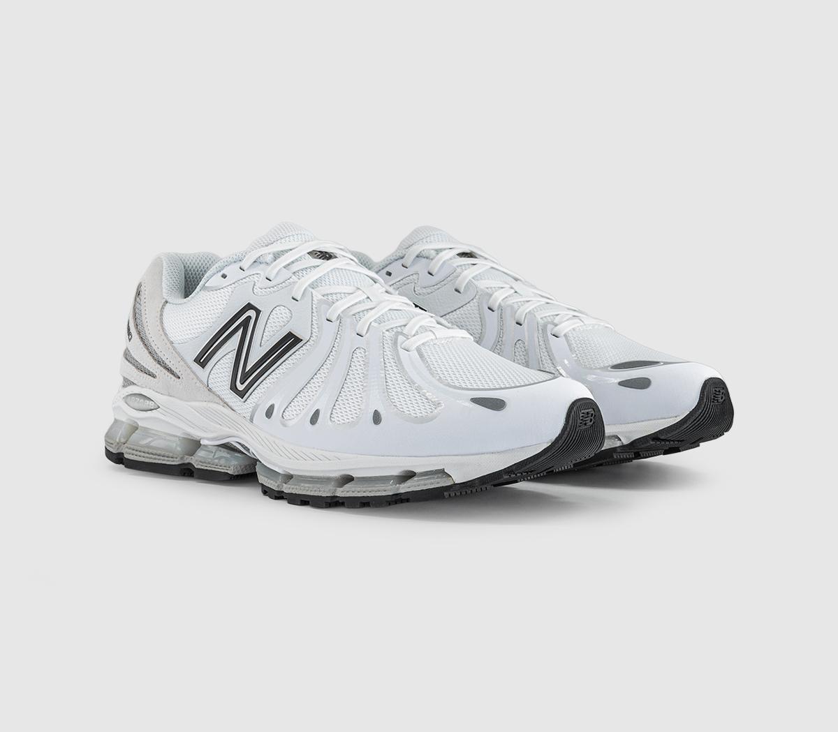 New BalanceAbzorb 1890 TrainersWhite Silver Metallic Black