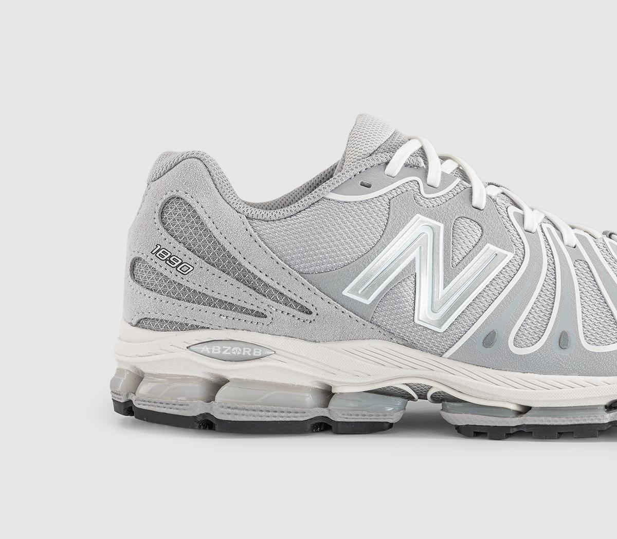New BalanceAbzorb 1890 TrainersSlate Grey Grey Matter Silver Metallic