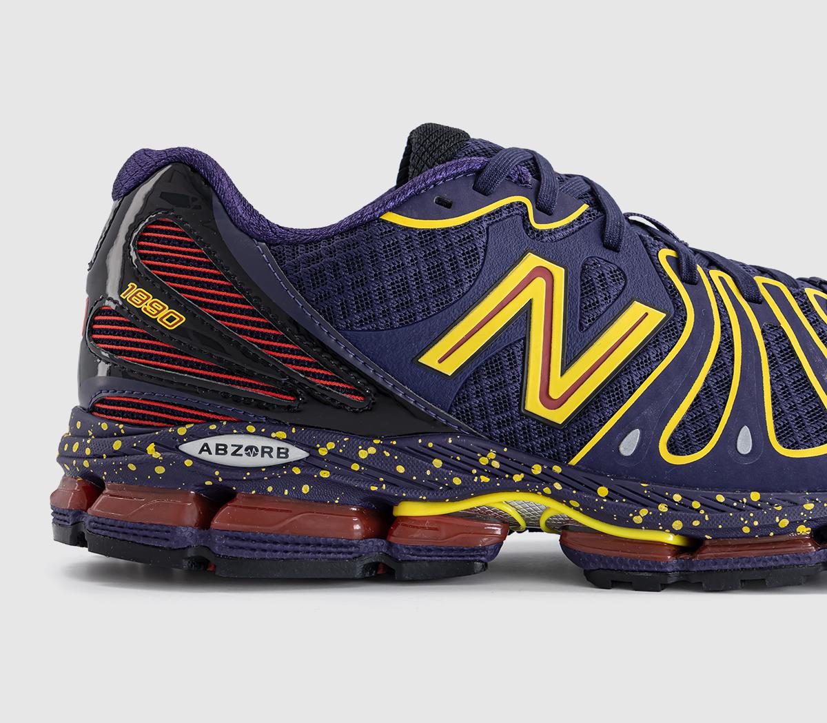 New BalanceAbzorb 1890 TrainersBoysenberry Punch Yellow