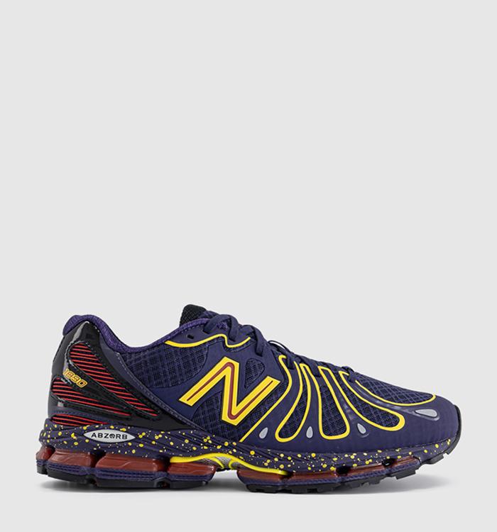 New Balance Abzorb 1890 Trainers Boysenberry Punch Yellow
