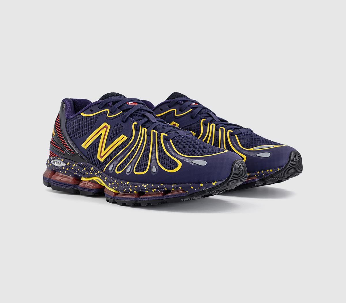 New BalanceAbzorb 1890 TrainersBoysenberry Punch Yellow