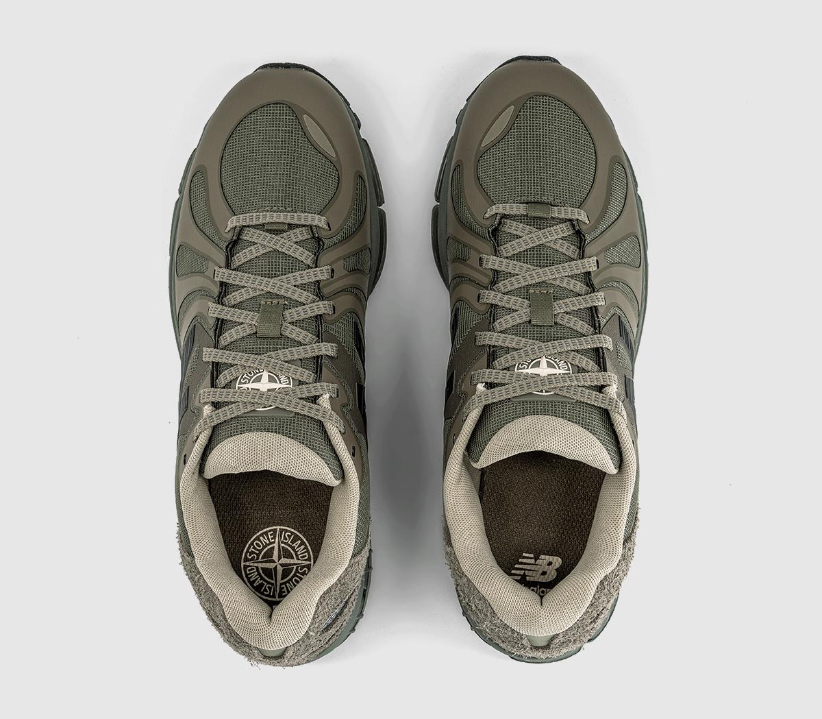New BalanceNew Balance x Stone Island Abzorb 1890 TrainersStone Island Brown Khaki