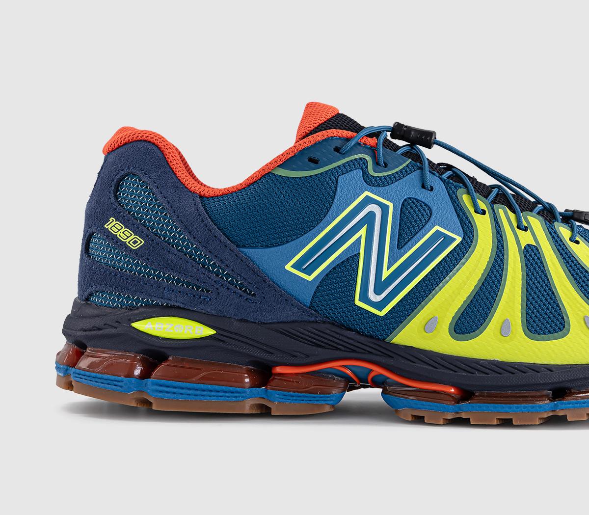 New BalanceAbzorb 1890 TrainersStreamsong Alkaline Green Dark Night