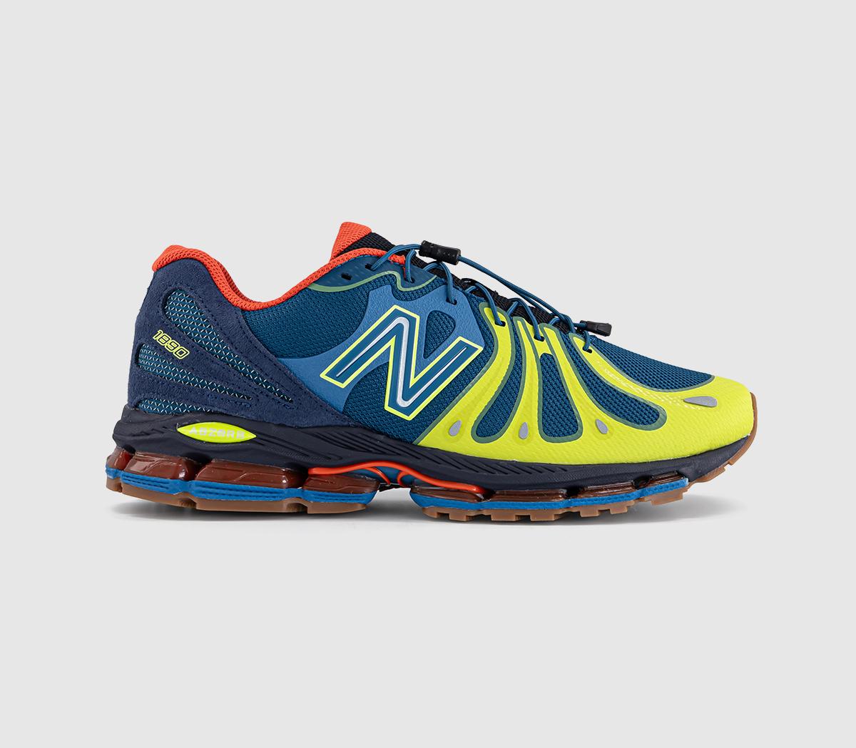 New BalanceAbzorb 1890 TrainersStreamsong Alkaline Green Dark Night