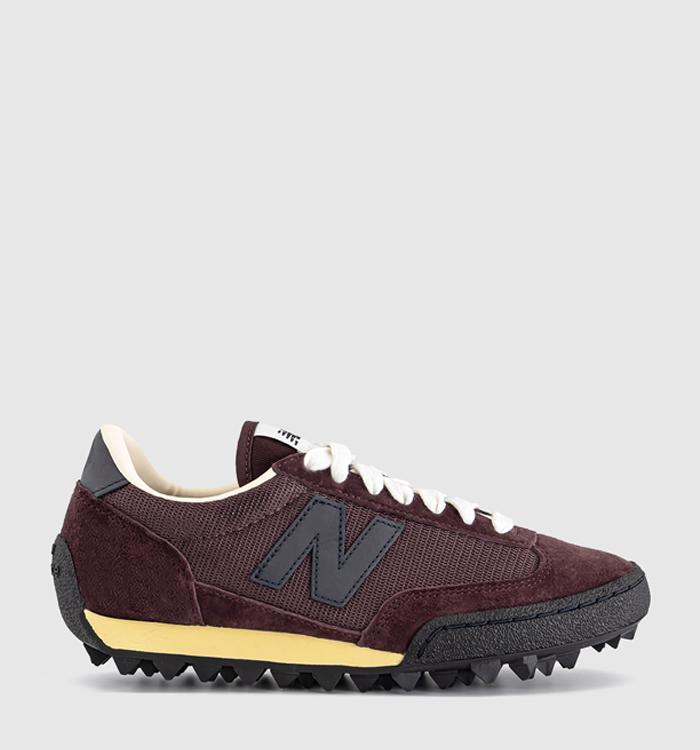 New Balance Gator Run Trainers Cherry Leather Fast Track