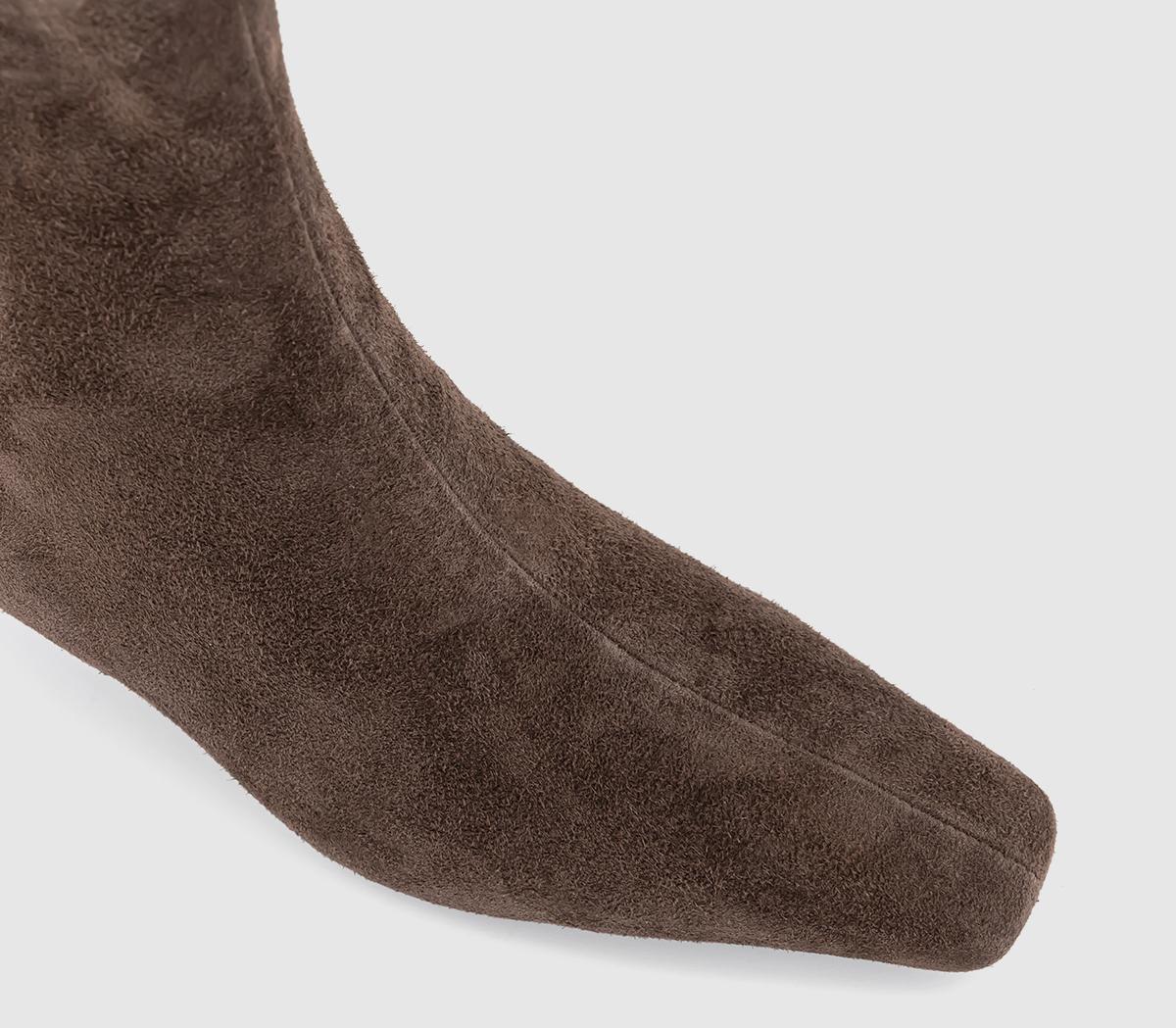 Tony Bianco Estelle Ankle Boots Espresso Suede Women's Ankle Boots