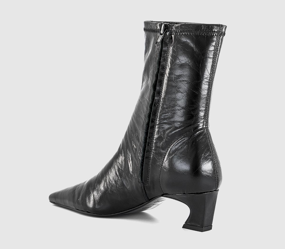 Tony BiancoMargot Ankle BootsBlack Crinkle