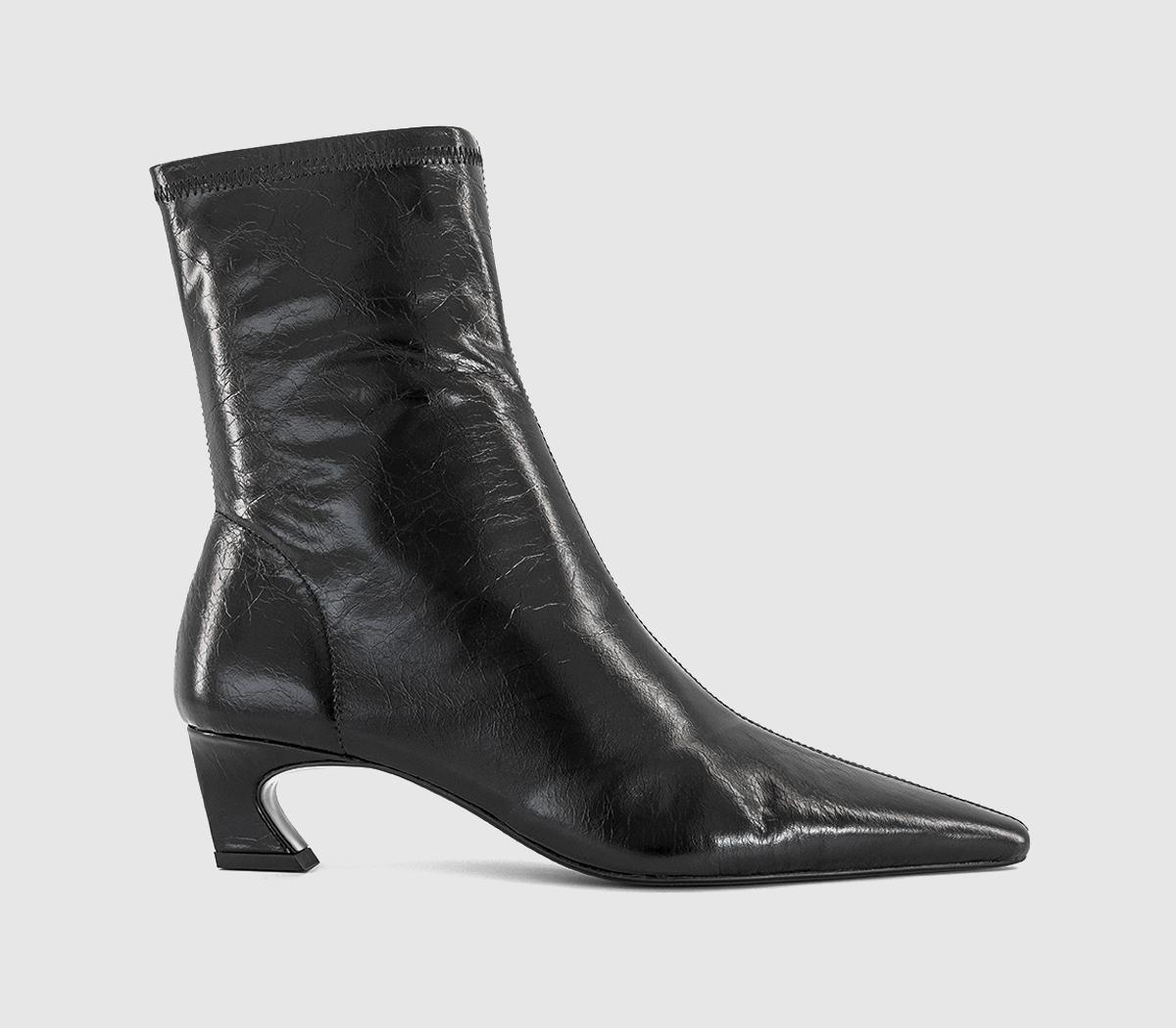 Tony BiancoMargot Ankle BootsBlack Crinkle