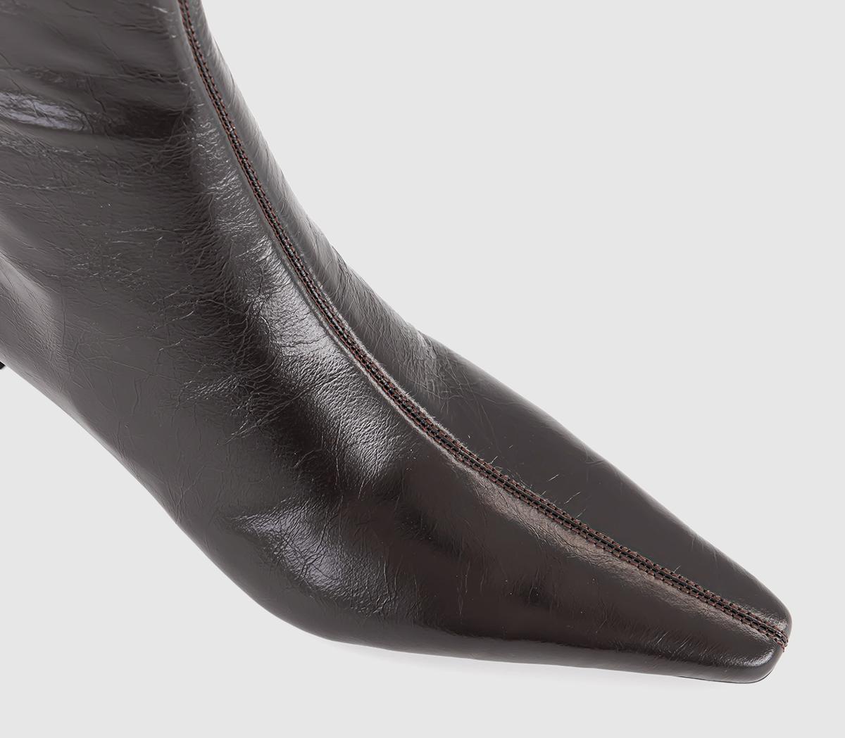 Tony BiancoMargot Ankle BootsChocolate Crinkle