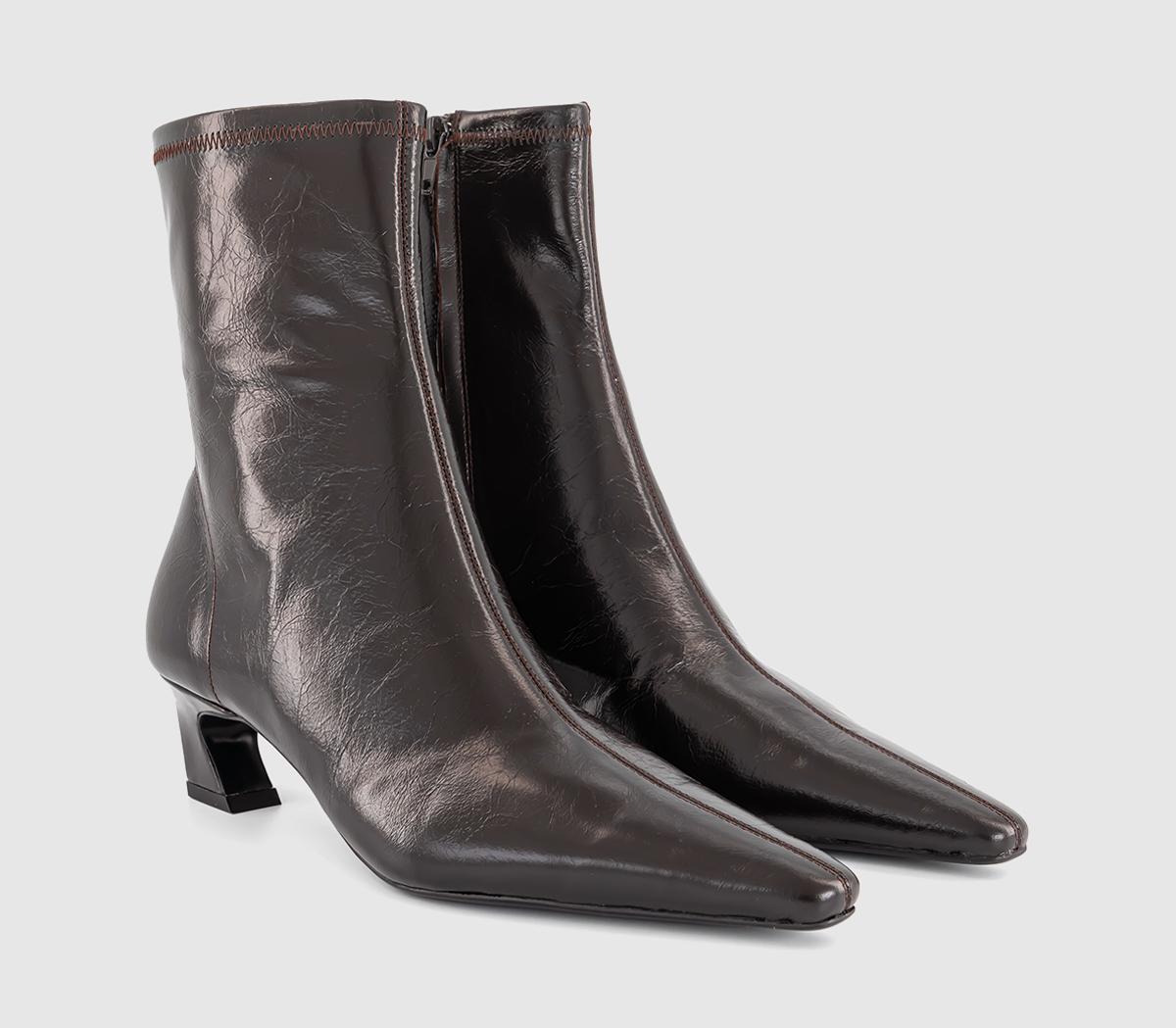 Tony BiancoMargot Ankle BootsChocolate Crinkle