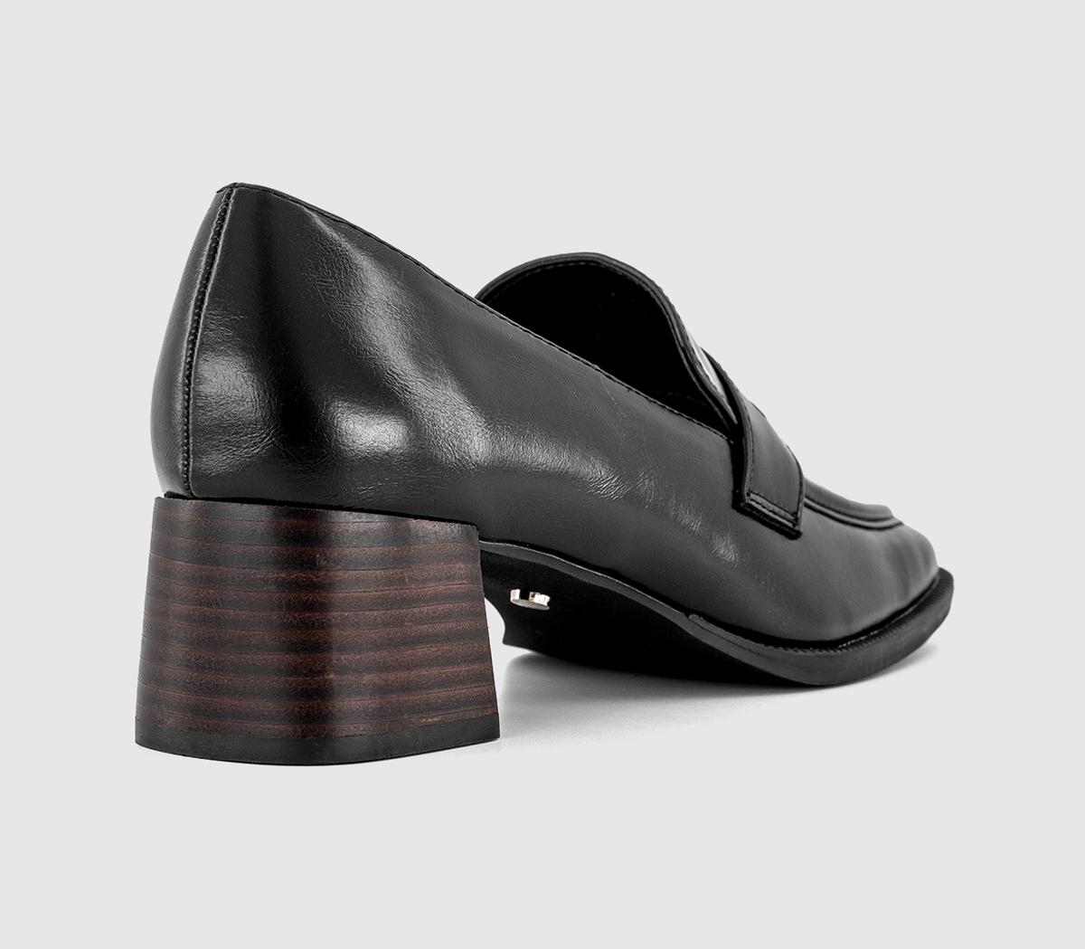 OFFICEMatilda Block Heel LoafersBlack