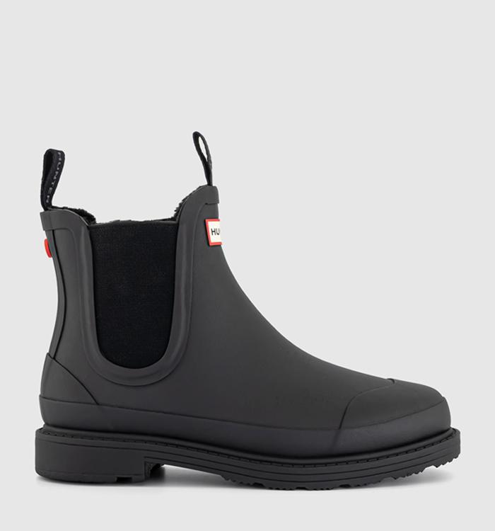 Hunter Boots Elements Insulated Chelsea Boots Black