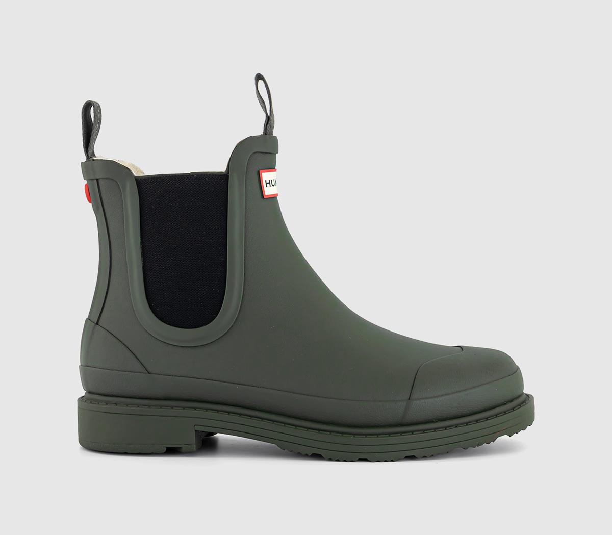 Hunter BootsElements Insulated Chelsea BootsDark Olive