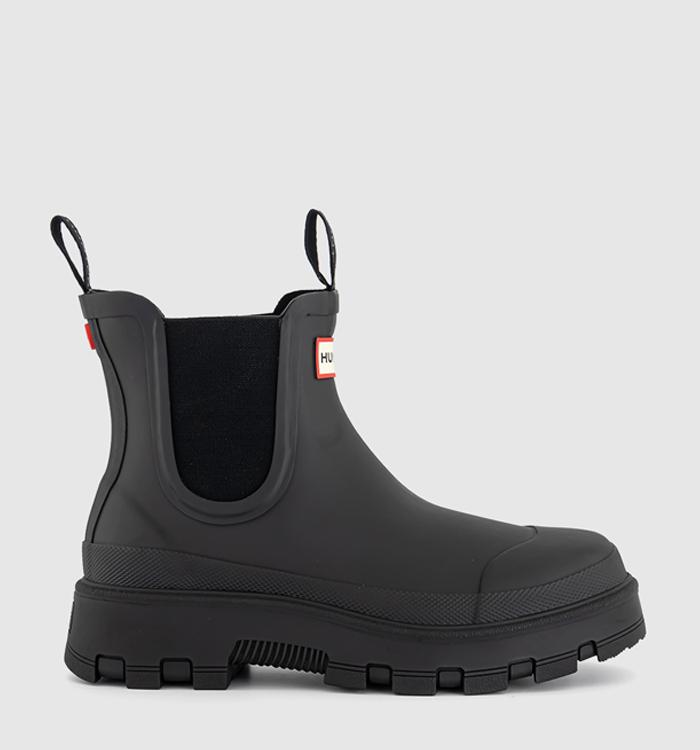 Hunter Boots Elements Elastic Chelsea Boots Black