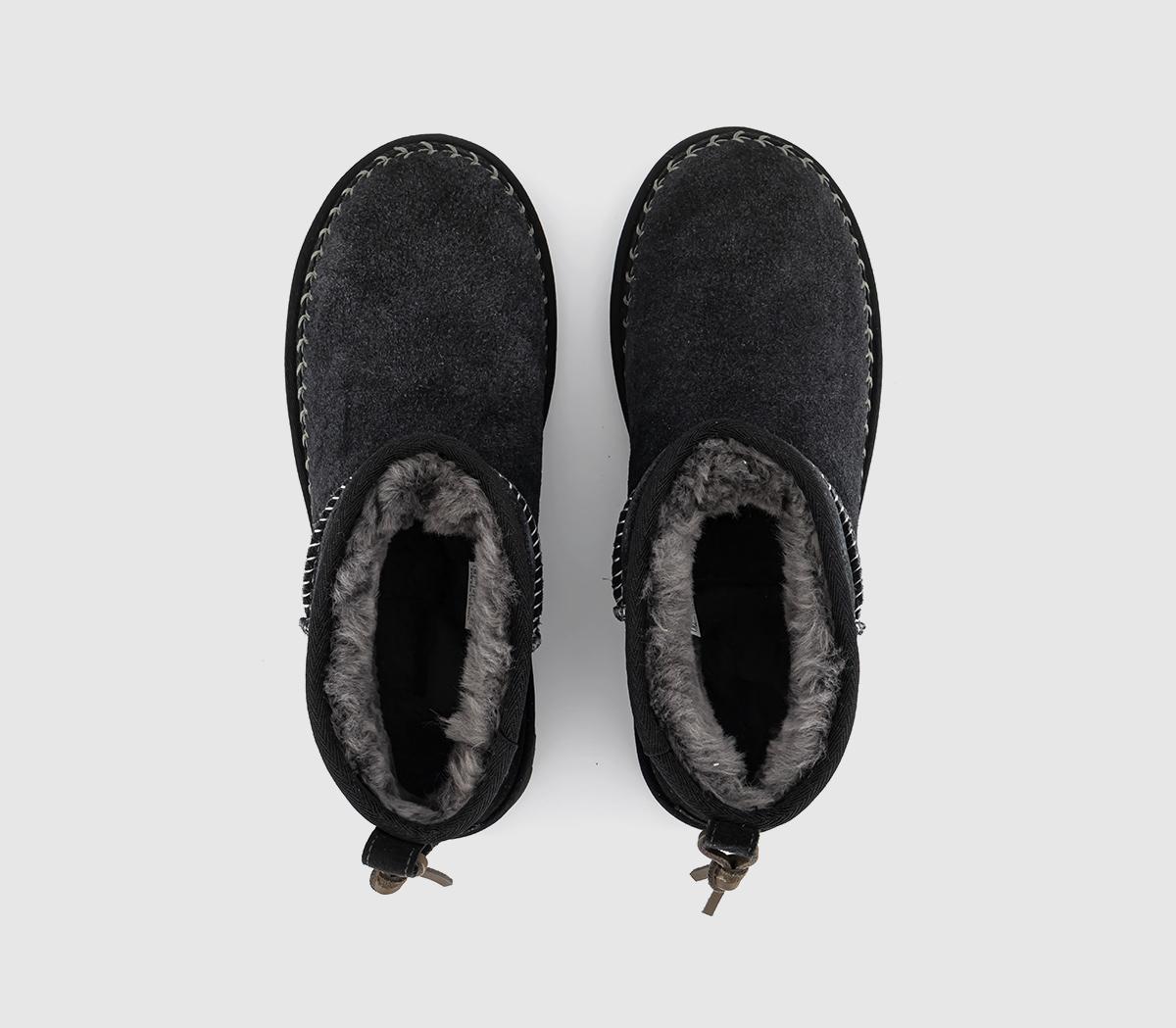UGGClassic Ultra Mini Biarritz BootsBlack