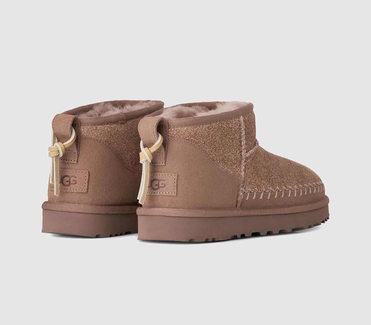 UGGClassic Ultra Mini Biarritz BootsRocky Oak
