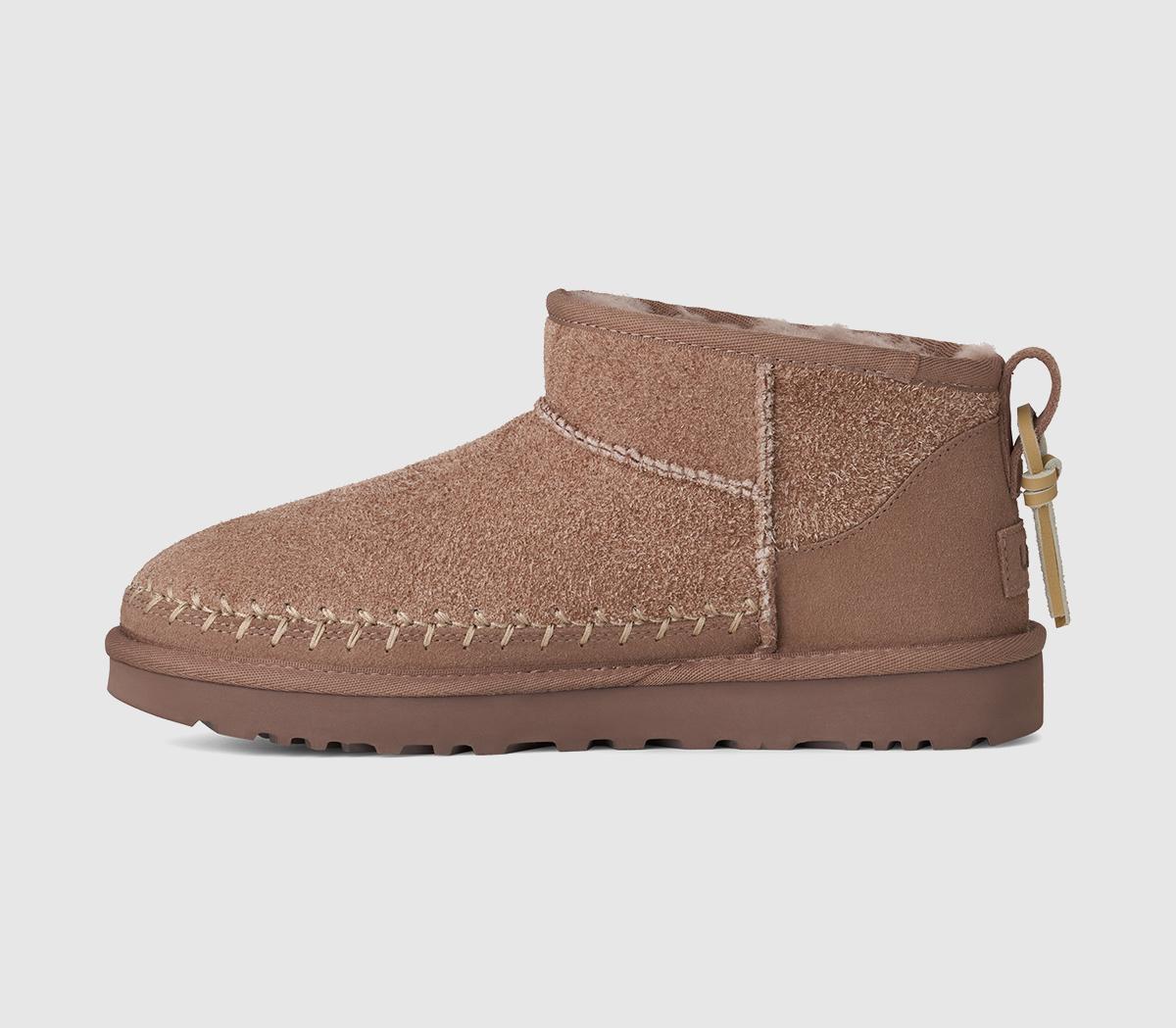 UGGClassic Ultra Mini Biarritz BootsRocky Oak