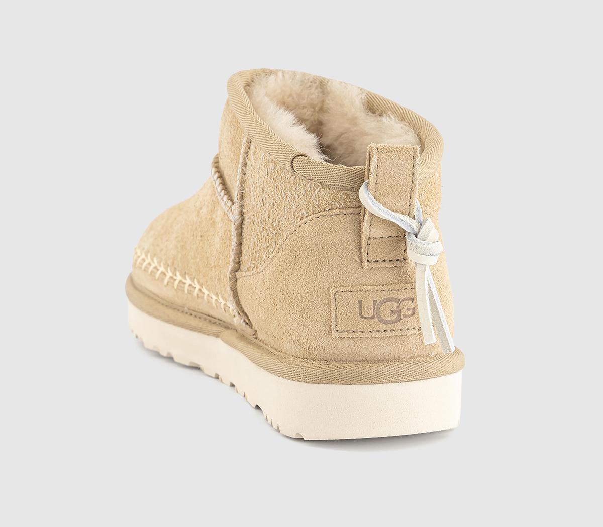 UGGClassic Ultra Mini Biarritz BootsMustard Seed