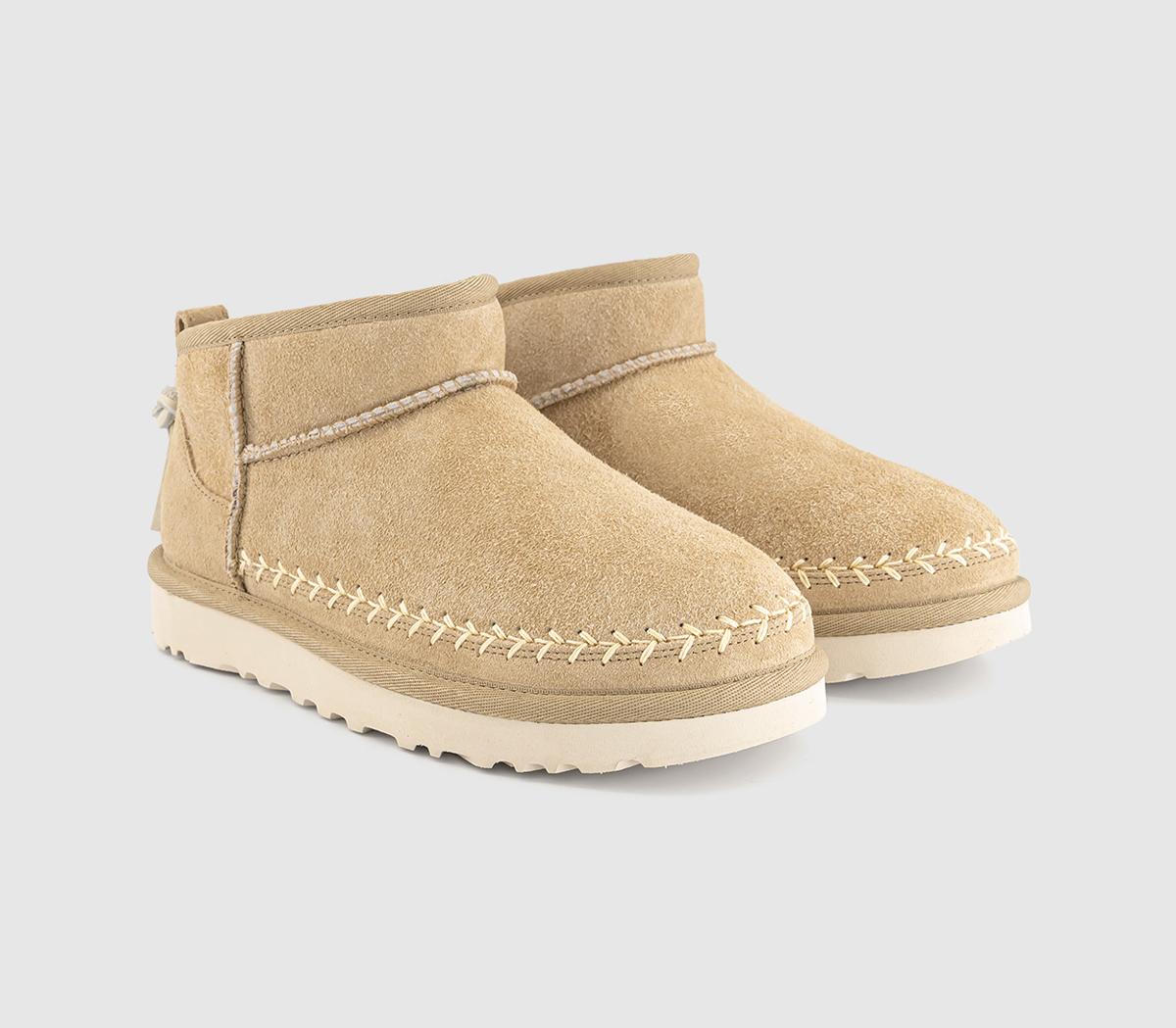 UGGClassic Ultra Mini Biarritz BootsMustard Seed