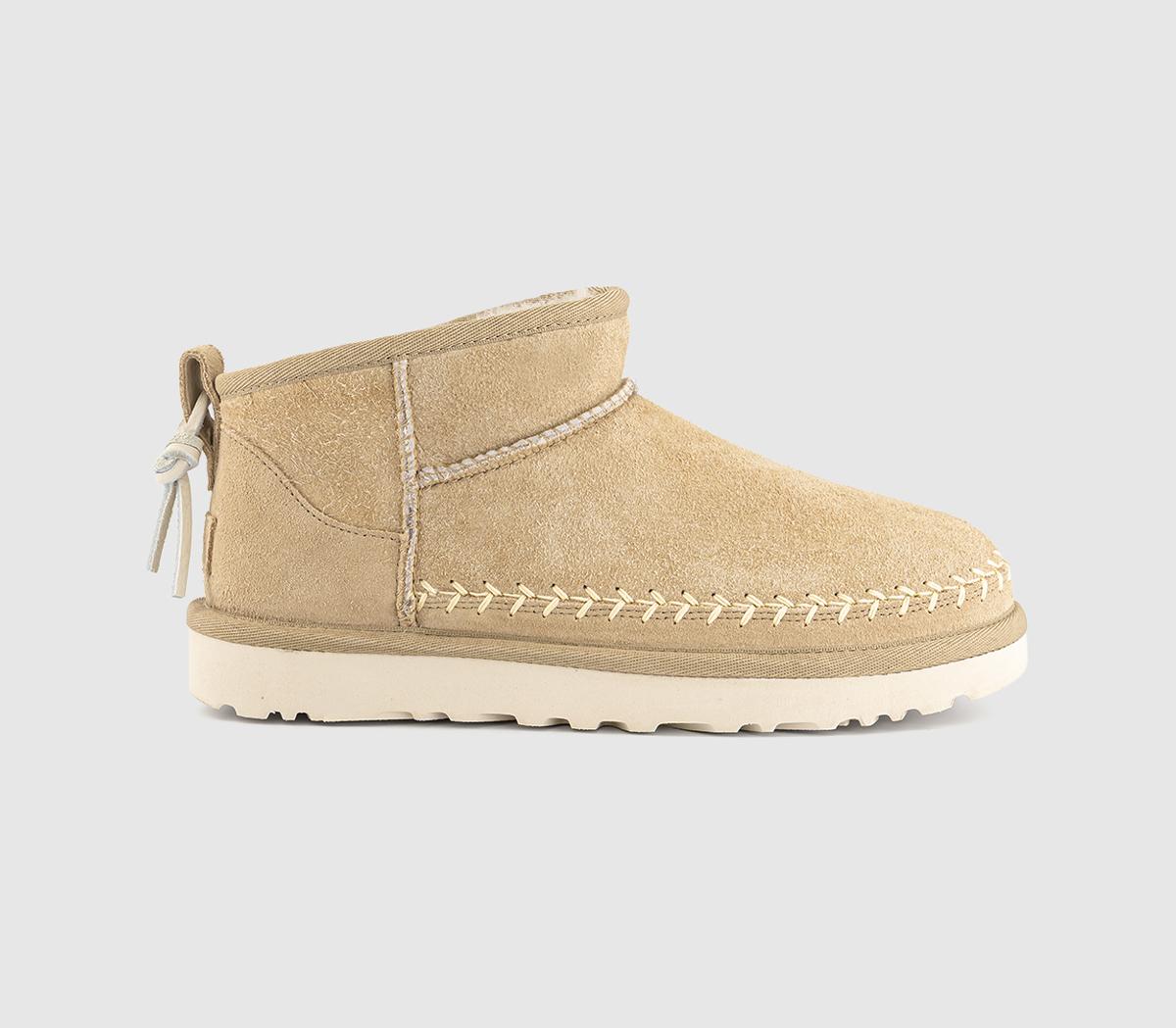 UGGClassic Ultra Mini Biarritz BootsMustard Seed