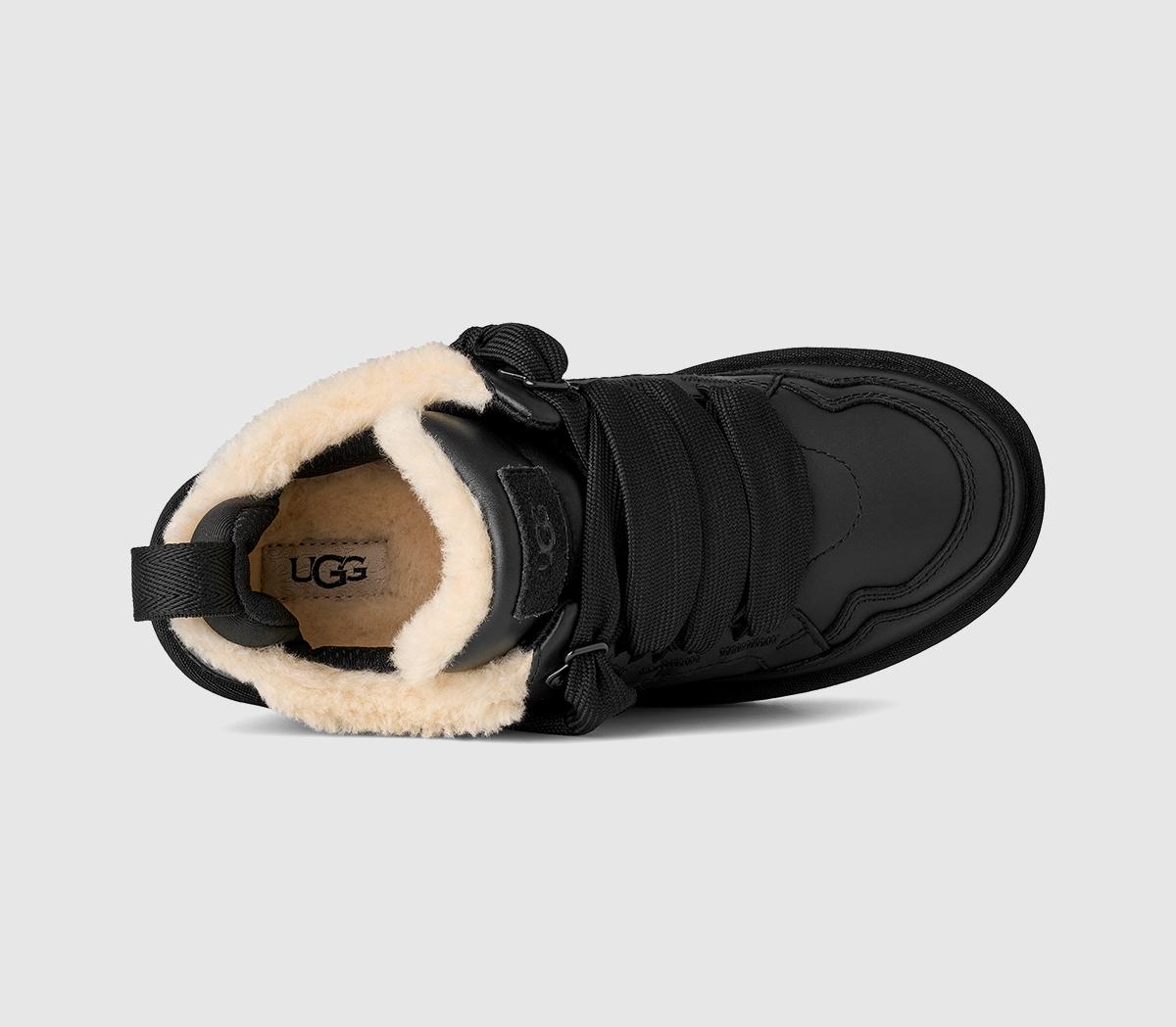 UGGLowmel Leather TrainersBlack